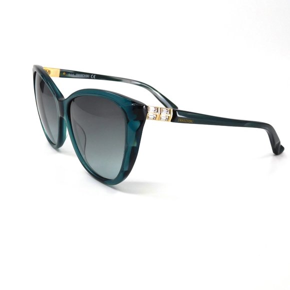 SWAROVSKI “Fortunate SW117” Green Sunglasses main image 4
